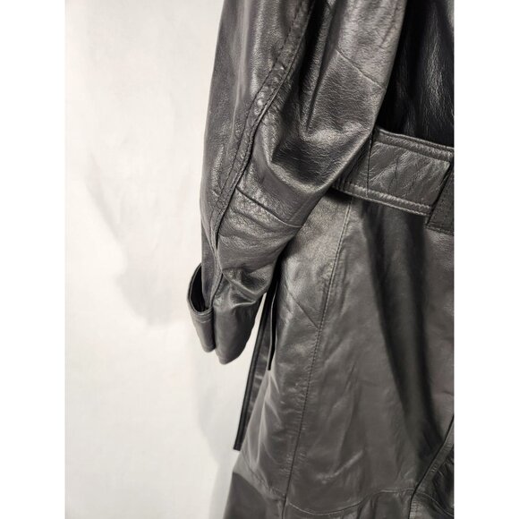 Wilson Leather Thinsulate Midi Trench Coat w Zip Out US/S - Picture 9 of 9